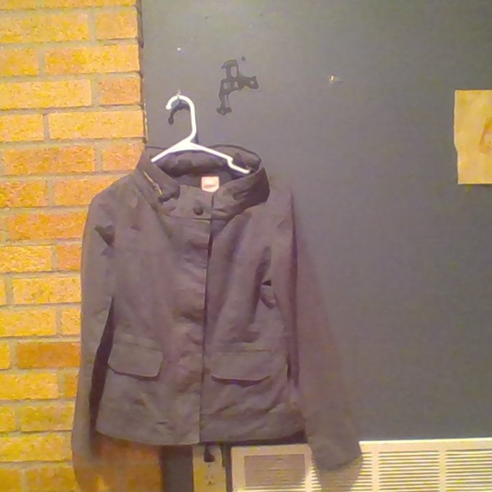 Blue/grey and white striped Jacket